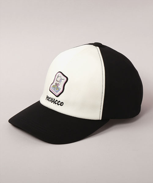 MULGA x SANRIO CHARACTERS | CA4LA POCHACCO CAP BLACK x WHITE ONESIZE